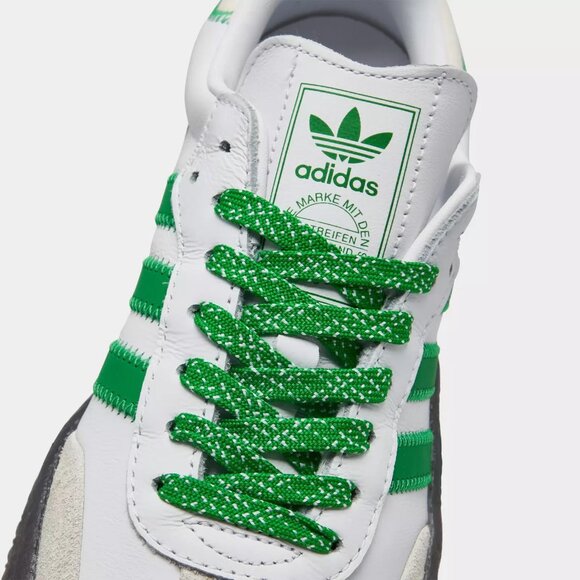 Adidas Originals Samba Women's Size 7 White Green Casual Shoes - Picture 4 of 6